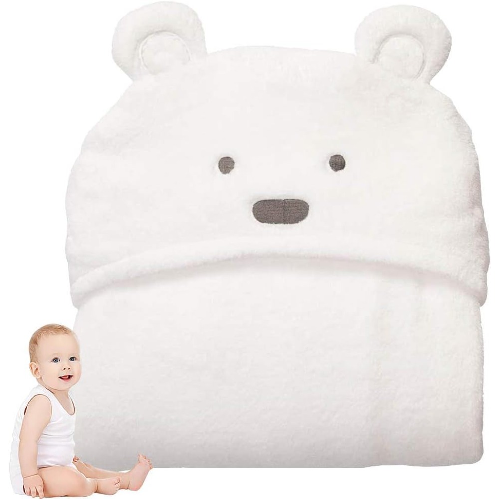 Baby Nursery Boy - Toalha de banho com capuz de