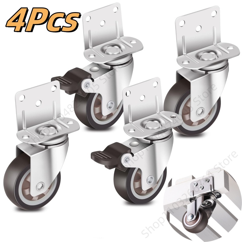 Baby Nursery Trolley - Rodízios para móveis resistentes tipo L