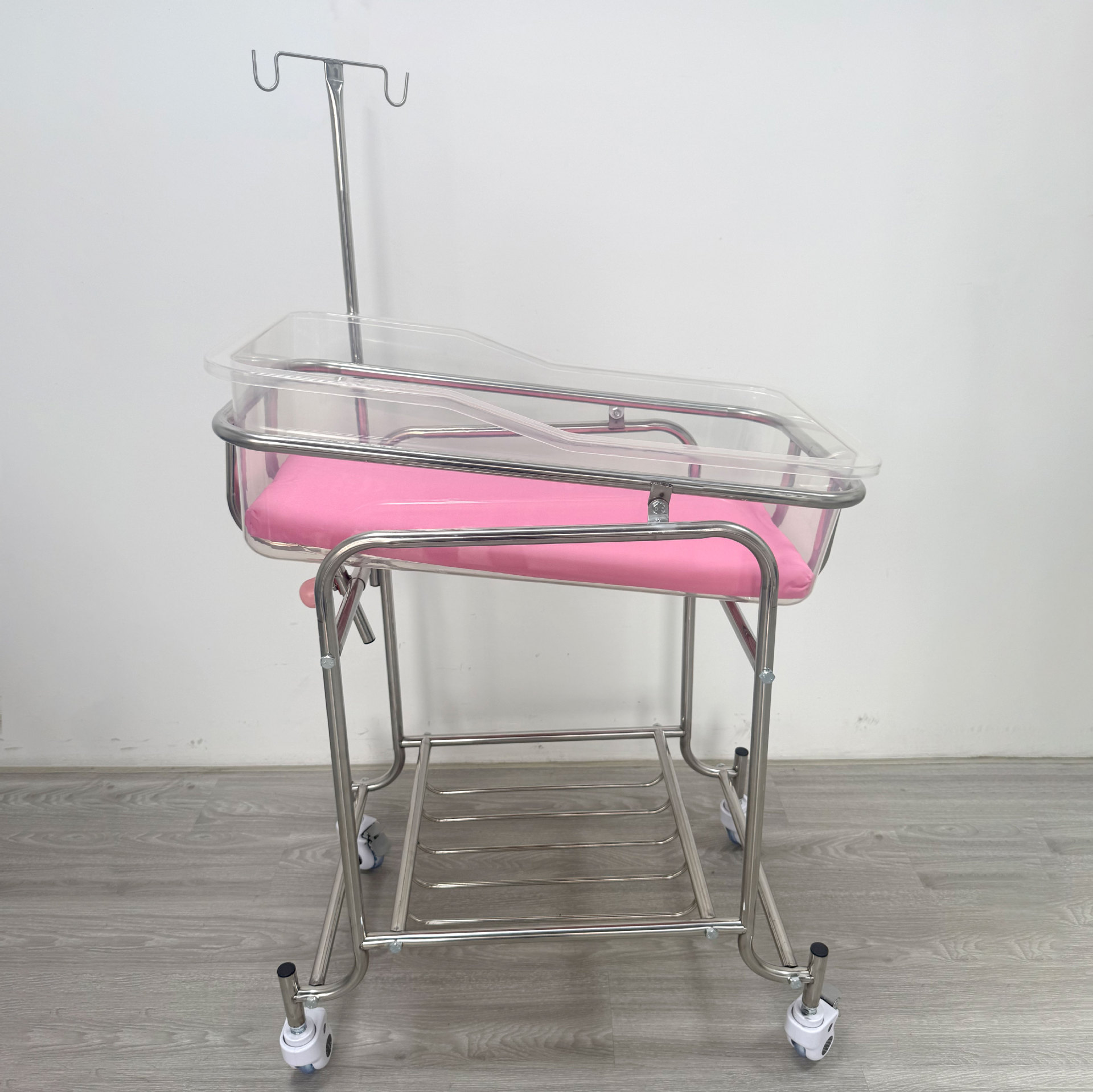 Baby Nursery Trolley - Carrinho de Bebê em Aço Inoxidável