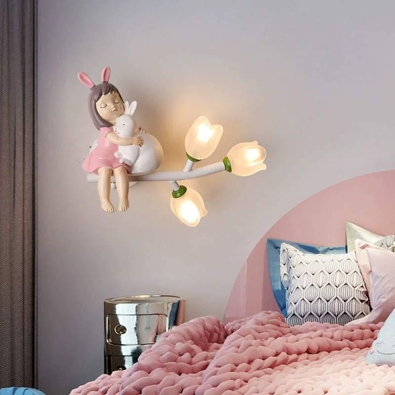 Baby Nursery Wall Lights - Luminárias de Parede para Quarto Infantil,