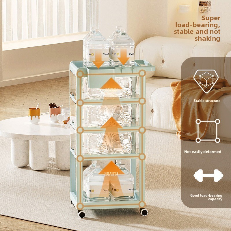 Baby Nursery Trolley - Carrinho de Armazenamento Móvel para Bebês,