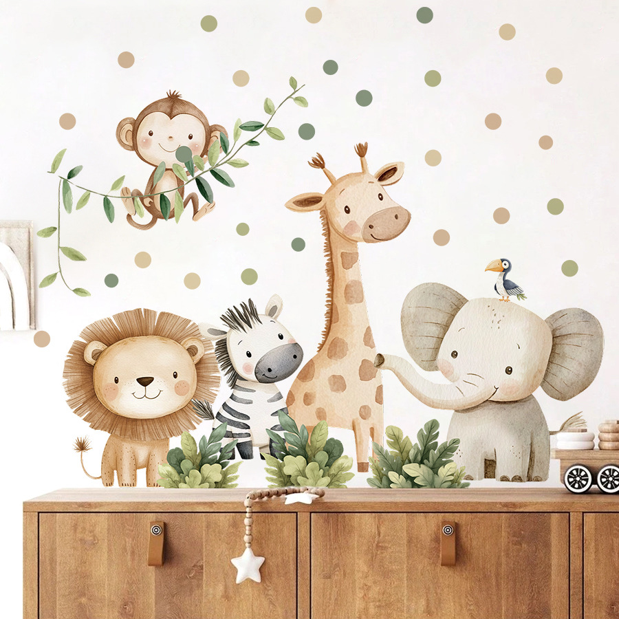 Boho floresta animais adesivos - Baby Girl Nursery Quotes avaliação e preço