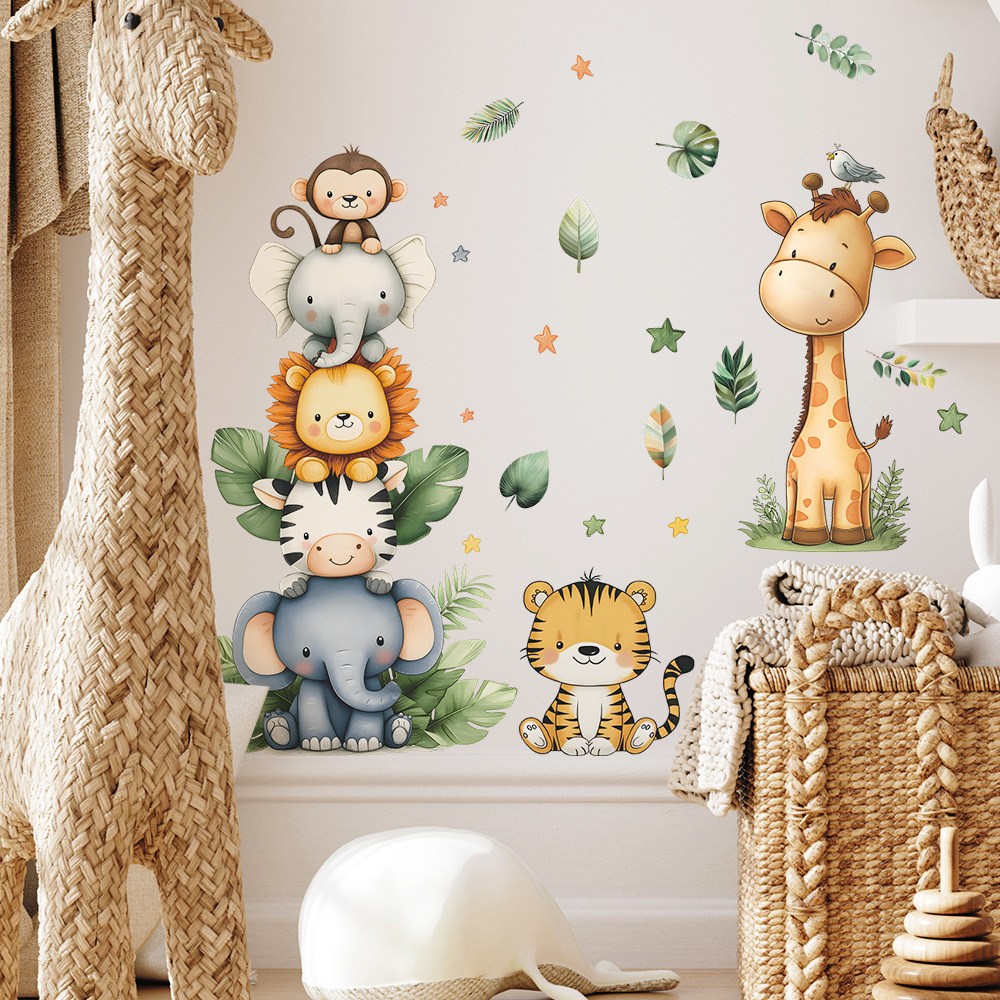 Boho floresta animais adesivos - Baby Girl Nursery Quotes avaliação e preço