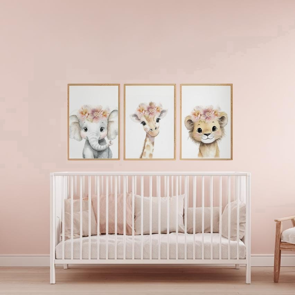 Conjunto de Arte de Parede par - Baby Nursery Frames avaliação e preço