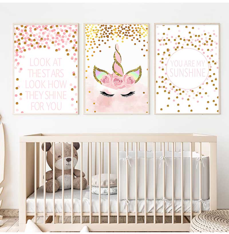 Imagem decorativa decoração do - Baby Girl Nursery Quotes avaliação e preço