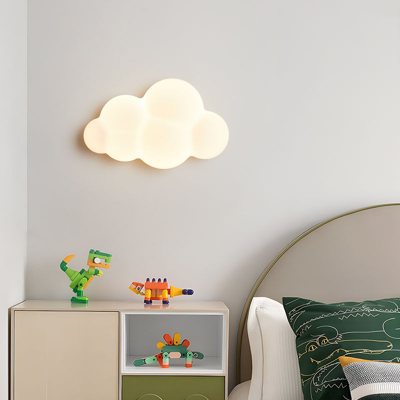 Nuvem branca lâmpadas de pared - Baby Nursery Wall Lights avaliação e preço