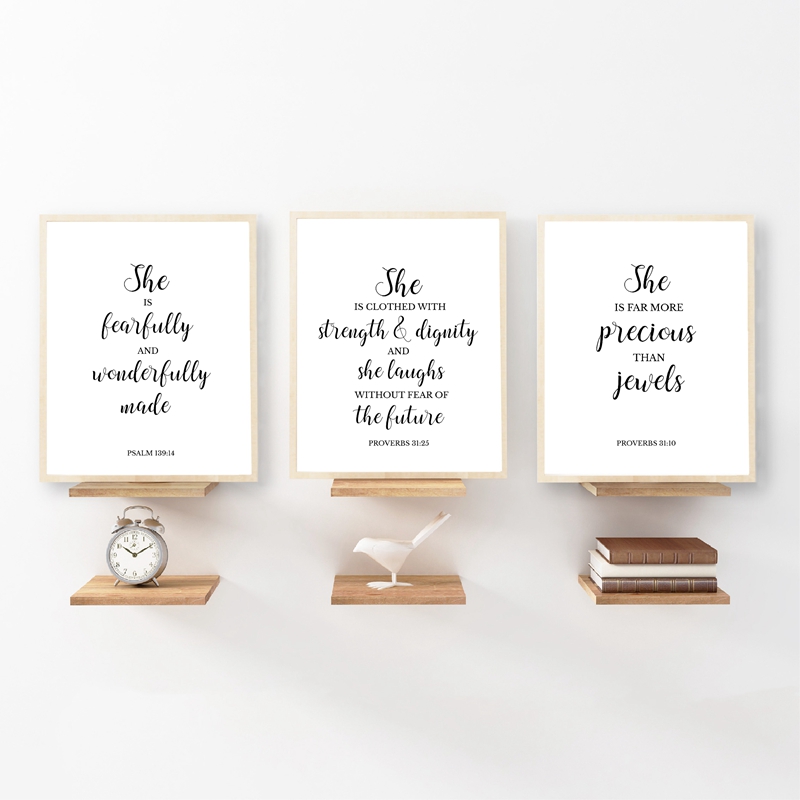 Pintura em tela de parede cris - Baby Girl Nursery Quotes avaliação e preço