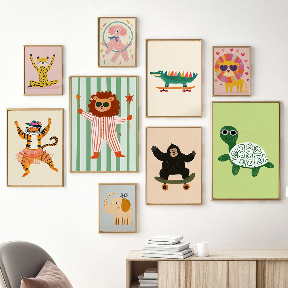 (Pôsteres de lona minimalistas - Baby Nursery Frames avaliação e preço
