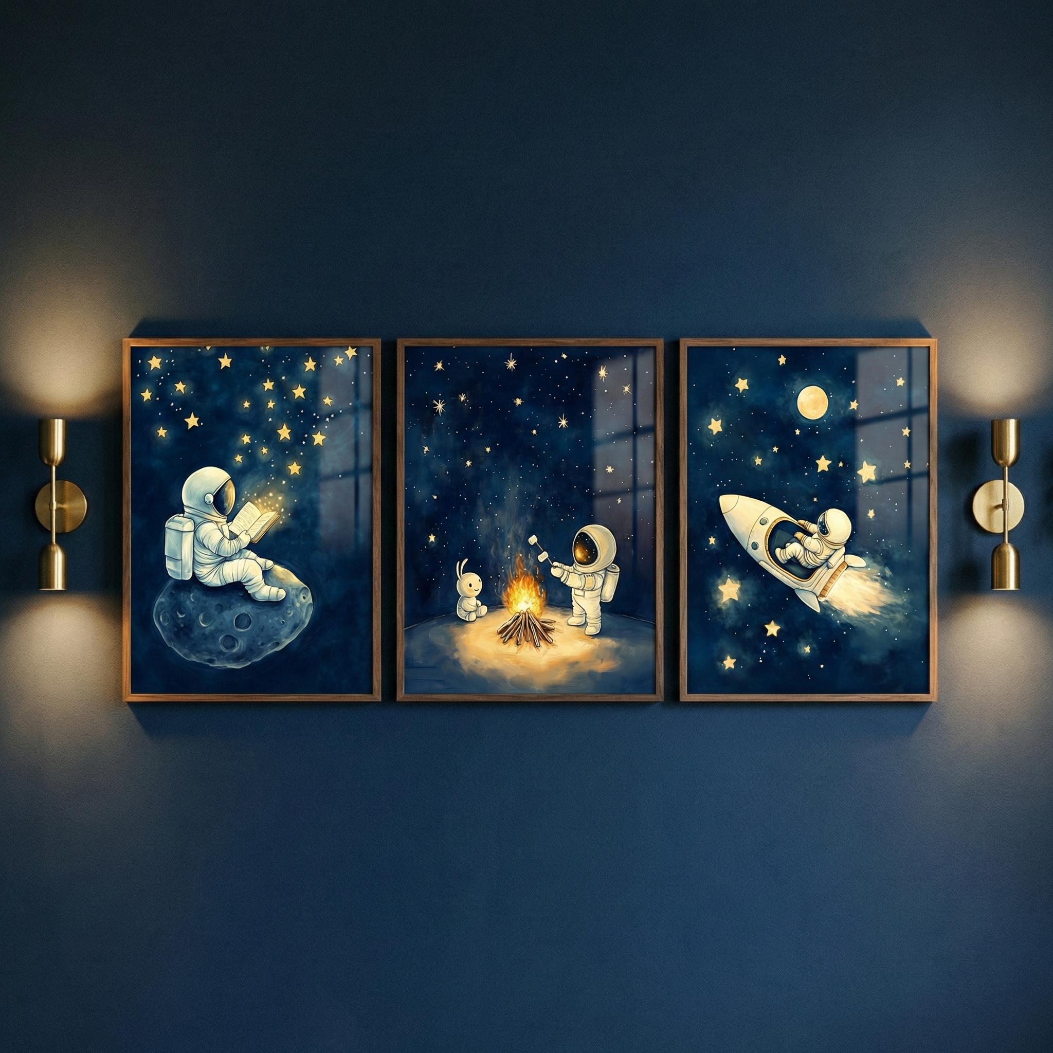 Conjunto de Arte de Parede Esp - Baby Nursery Frames avaliação e preço