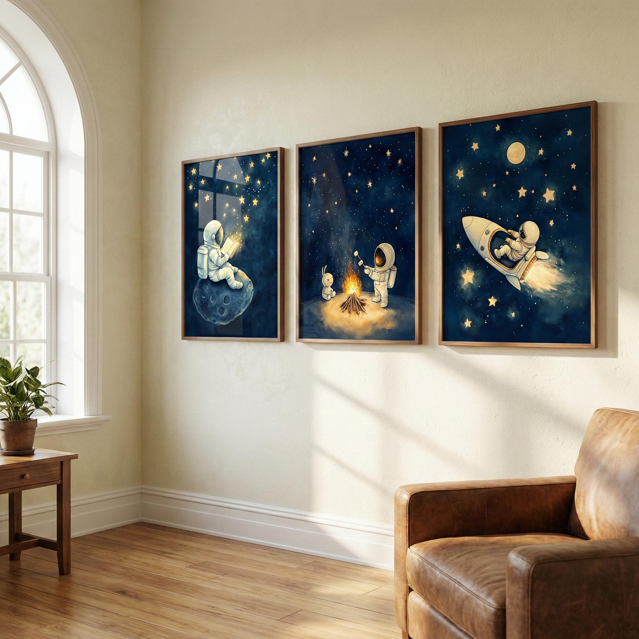 Conjunto de Arte de Parede Esp - Baby Nursery Frames avaliação e preço