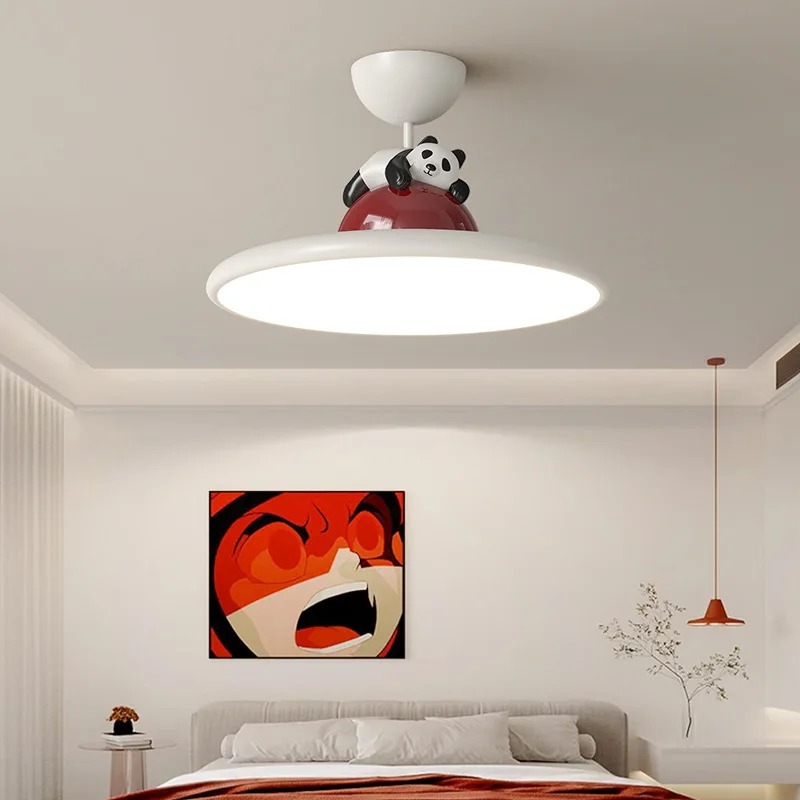 Estilo creme dos desenhos anim - Baby Nursery Light Fixture avaliação e preço