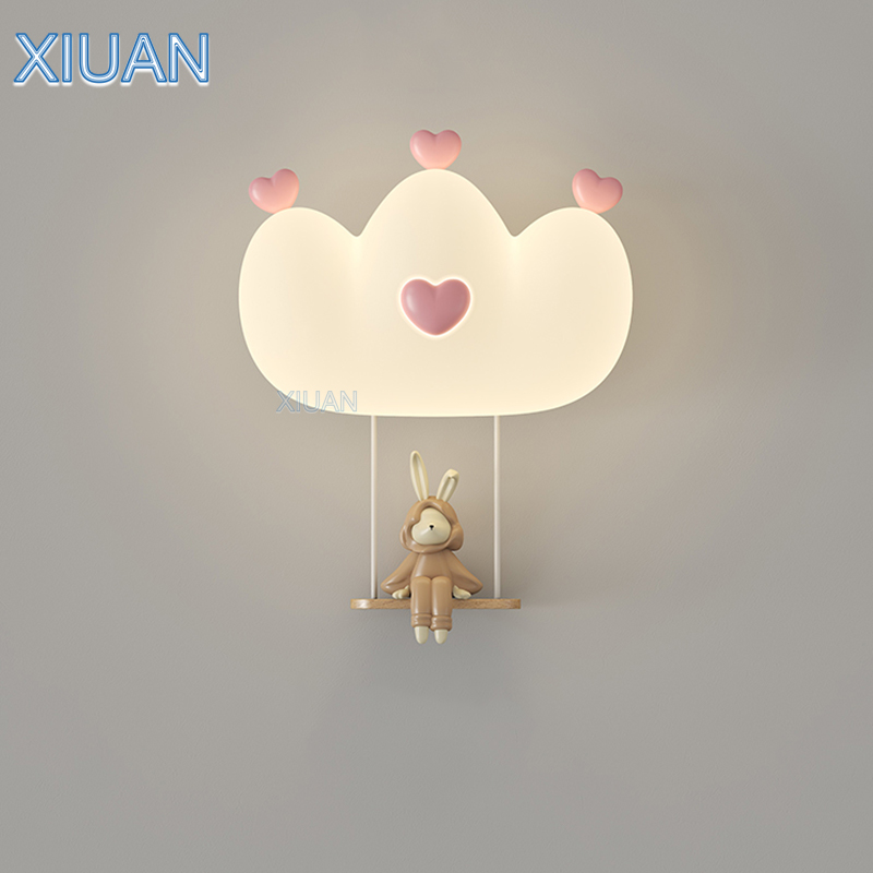 Lâmpadas de parede românticas  - Baby Nursery Wall Lights avaliação e preço