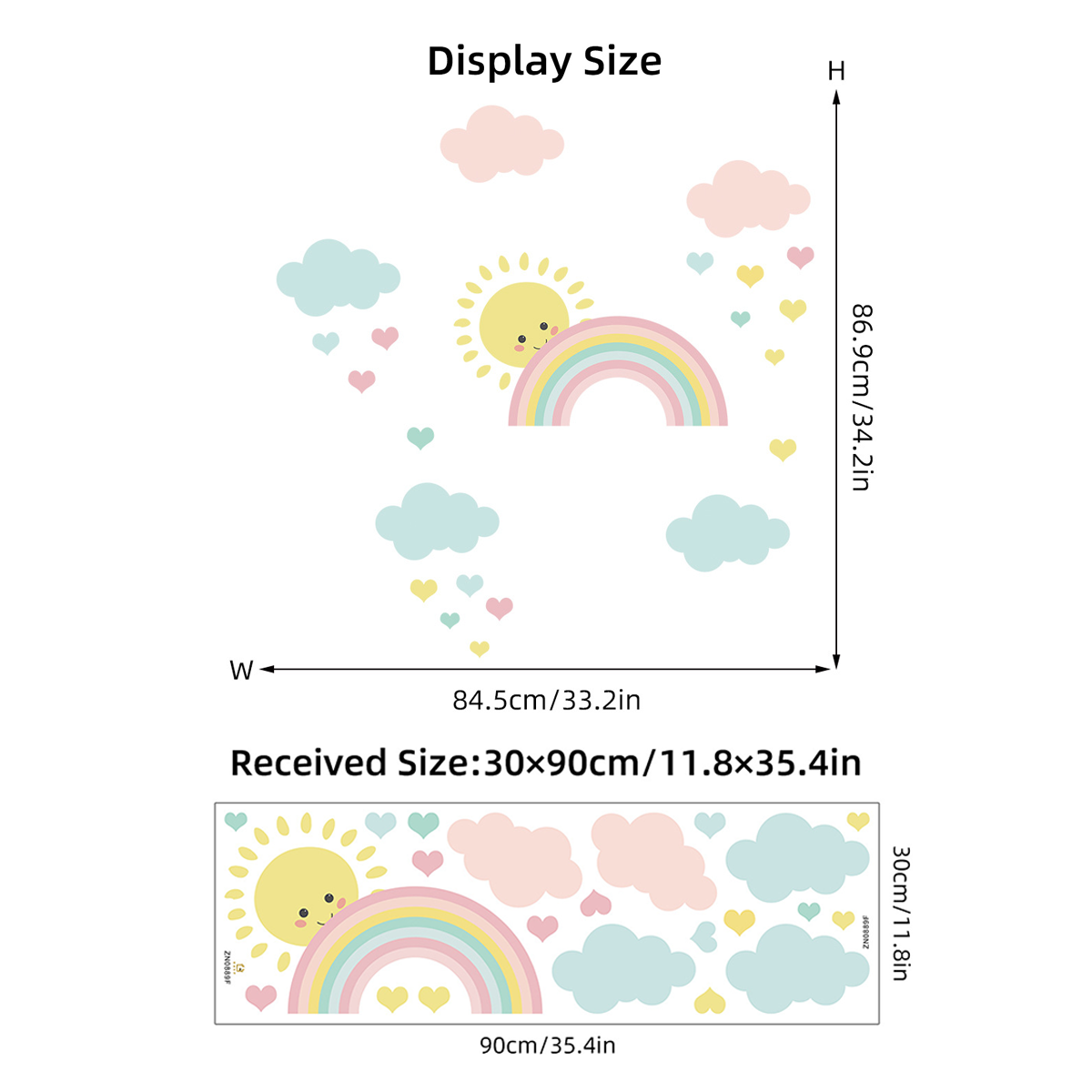 Adesivos de Parede de Desenho  - Baby Nursery Decor Girl avaliação e preço
