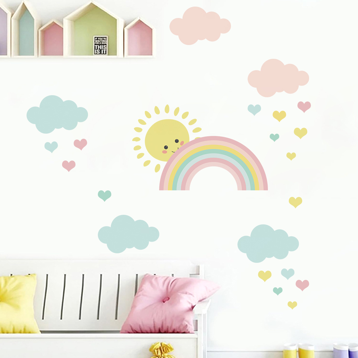 Adesivos de Parede de Desenho  - Baby Nursery Decor Girl avaliação e preço