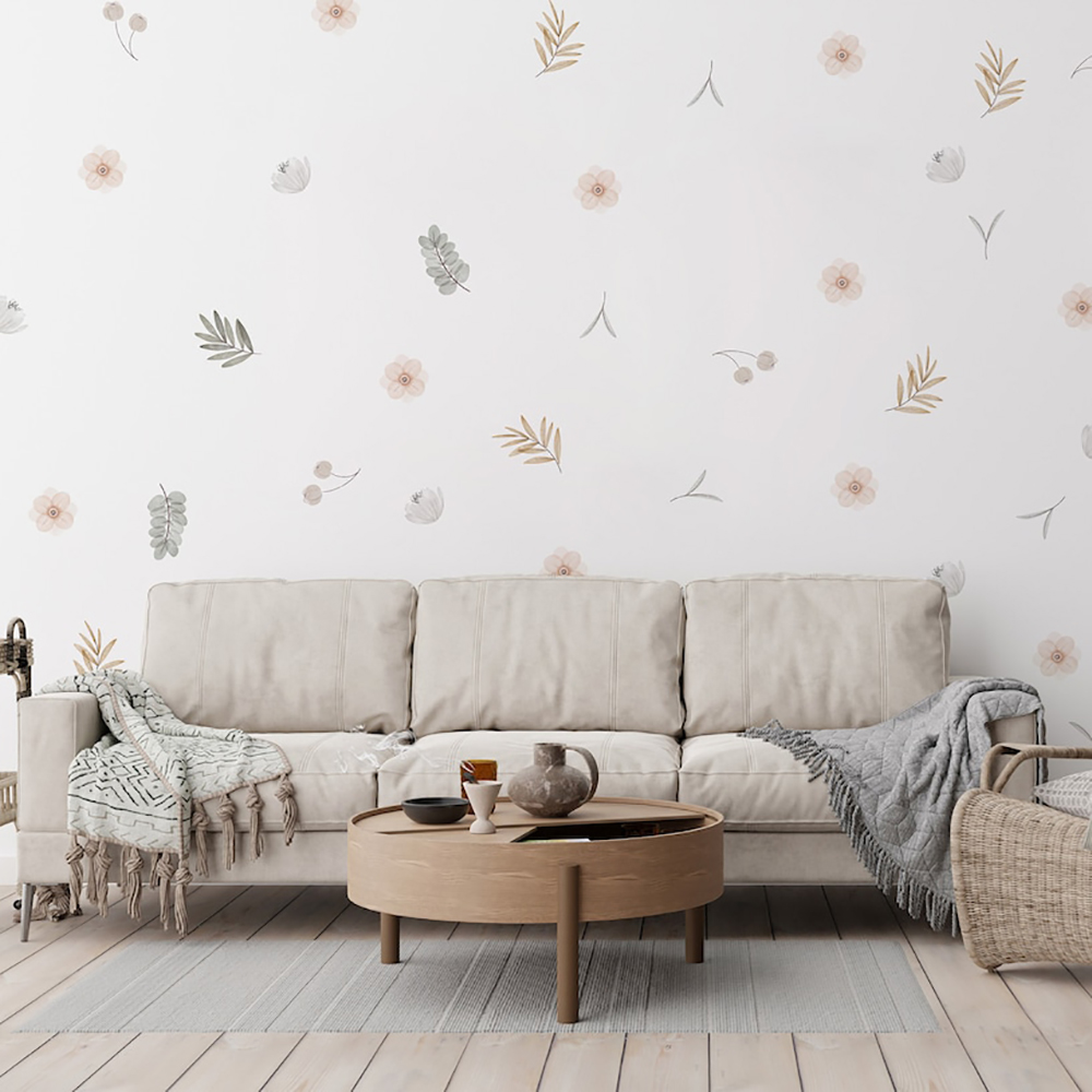 Boho folhas botânicas diy deca - Baby Girl Nursery Quotes avaliação e preço