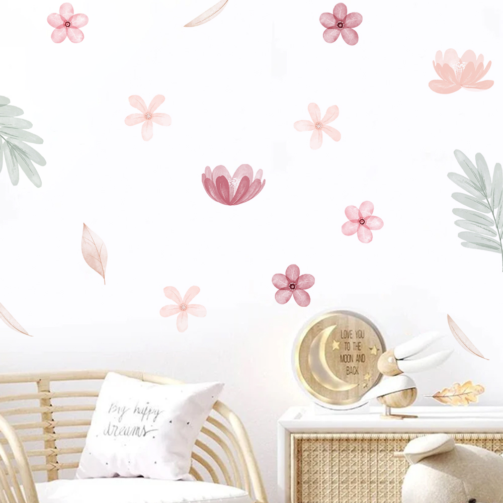 Boho folhas botânicas diy deca - Baby Girl Nursery Quotes avaliação e preço