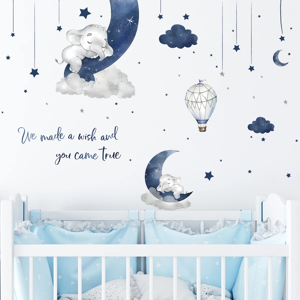 1pc dos desenhos animados anim - Baby Girl Nursery Quotes avaliação e preço