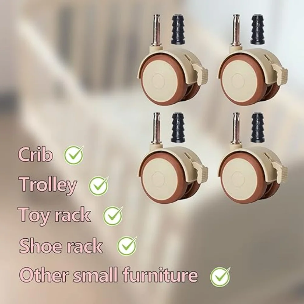Rodízio giratório de nylon, 1/ - Baby Nursery Trolley avaliação e preço