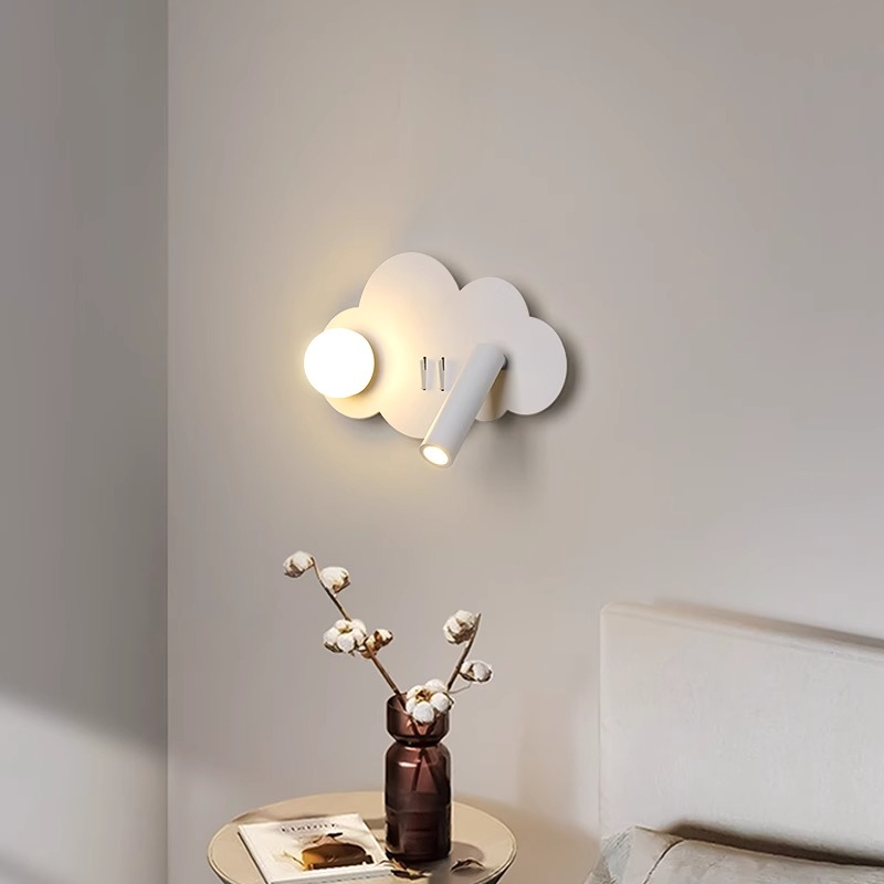 Luminária de Parede Nuvem com  - Baby Nursery Wall Lights avaliação e preço