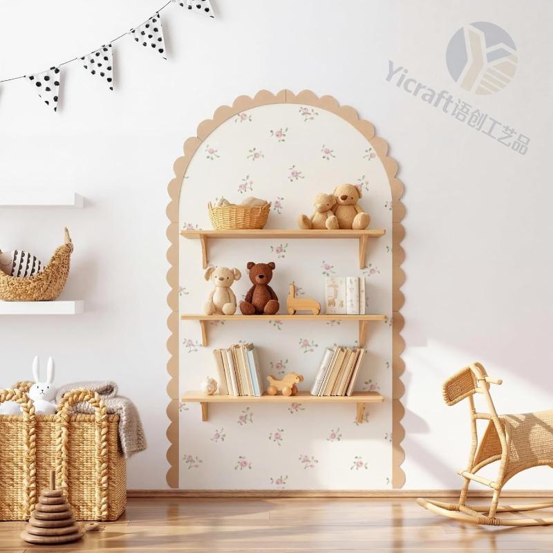 Arco Decorativo de Madeira par - Baby Nursery Frames avaliação e preço