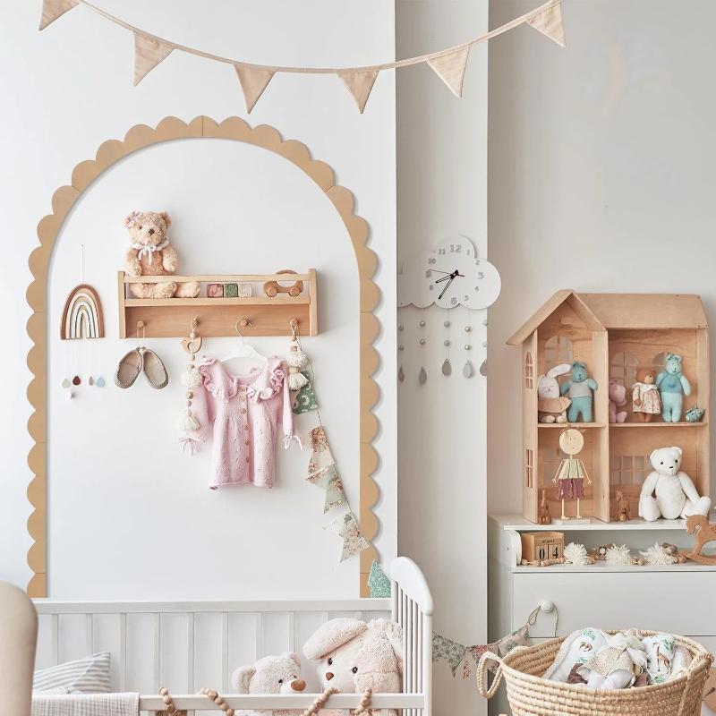Arco Decorativo de Madeira par - Baby Nursery Frames avaliação e preço